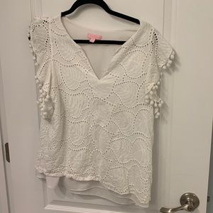 Lily white top